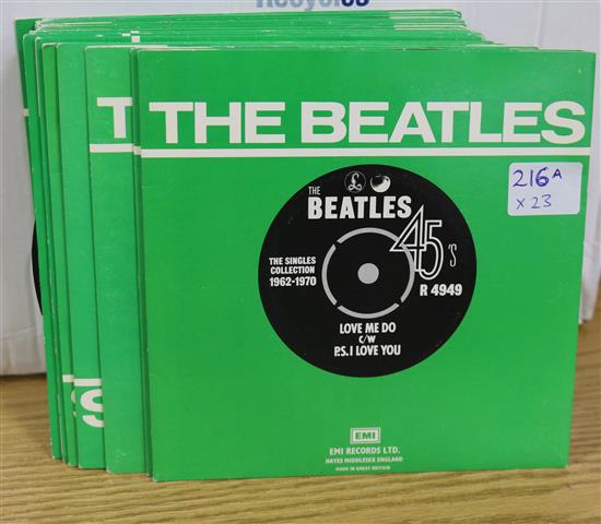 23 Beatles singles, EX/EX